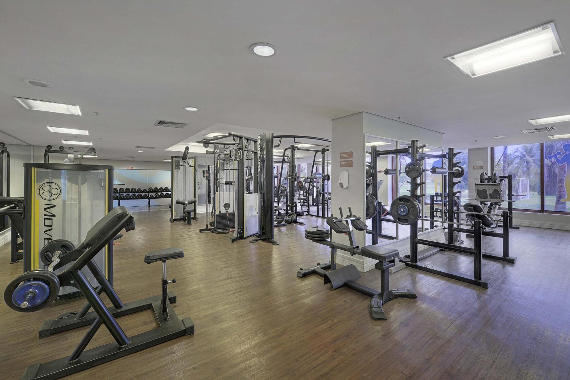 ホテル デヴィレ プライム サルバドール エクステリア 写真 The gym at the hotel